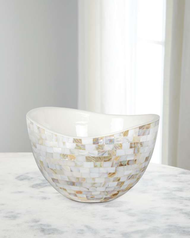 Mother of Pearl Jake Bowl, Large